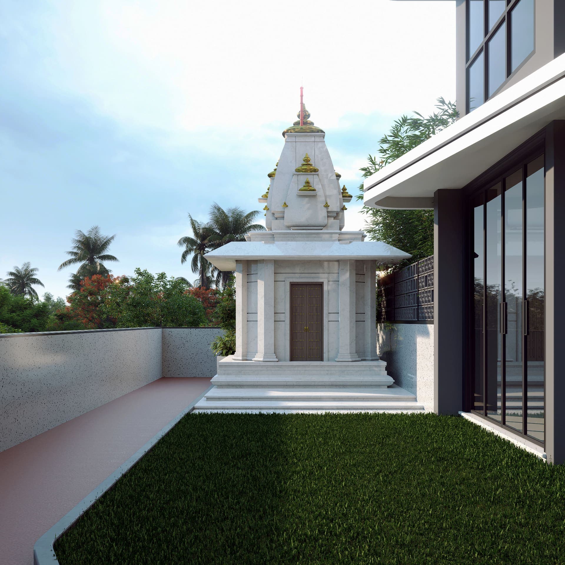 Serenity temple at Shree Nidhi Heaven